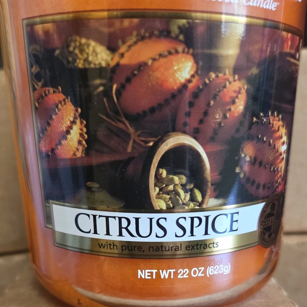 🔺️🆕️🔺️Yankee Candle- Citrus Spice🔷️